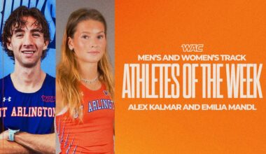 Kalmar, Mandl Claim WAC Track Athlete of the Week Honors