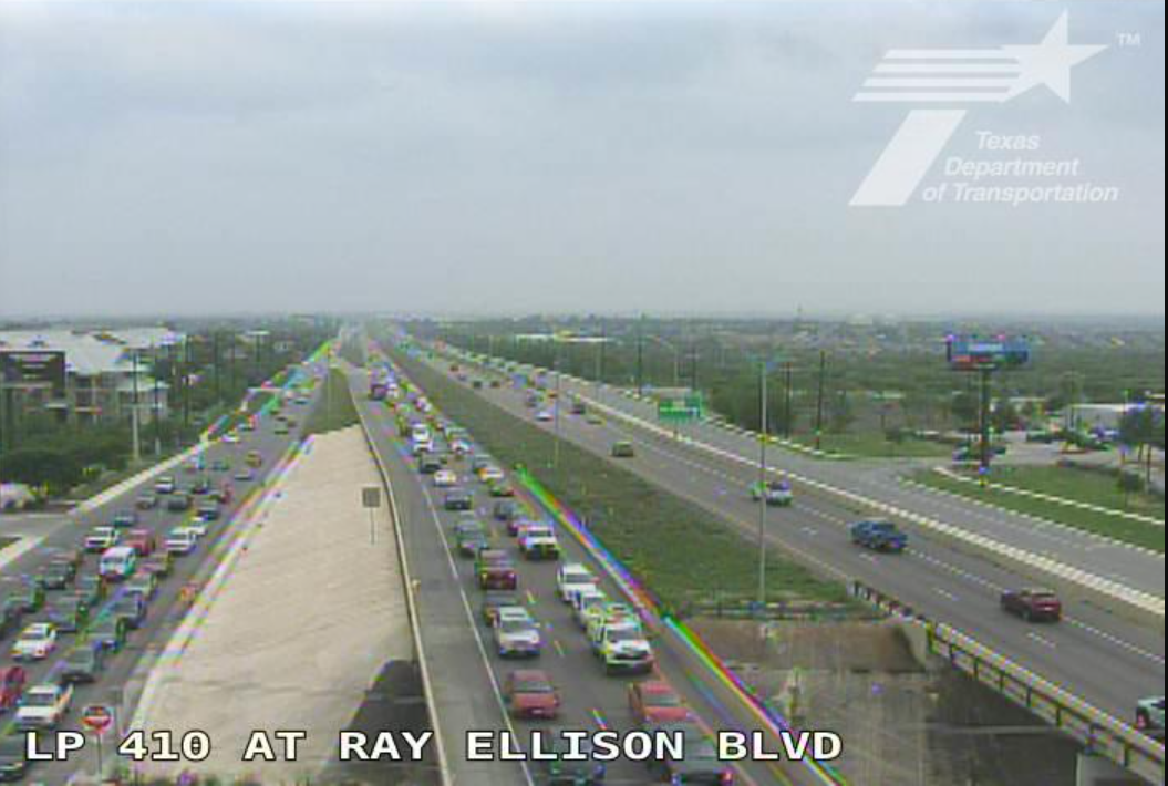 Rollover crash nearly shuts down Loop 410 in San Antonio