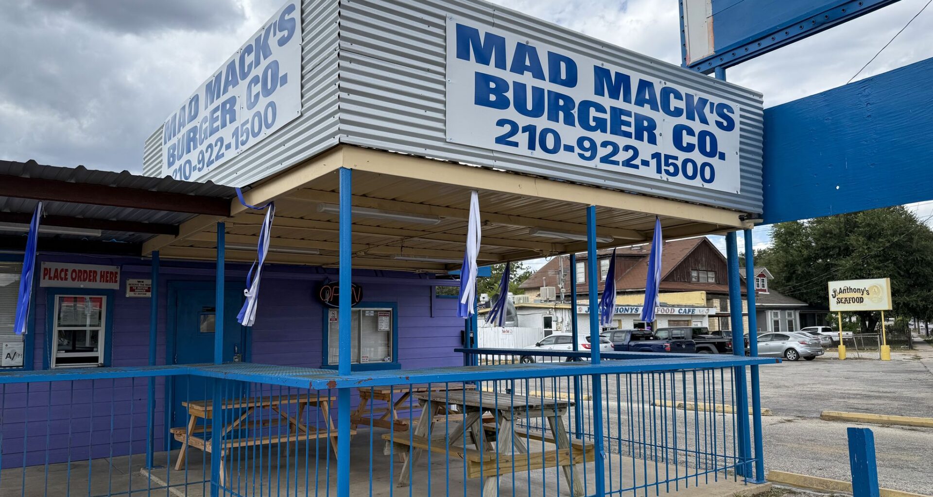 Mad Mack's Burger Co. on South Presa Street.