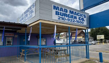 Mad Mack's Burger Co. on South Presa Street.