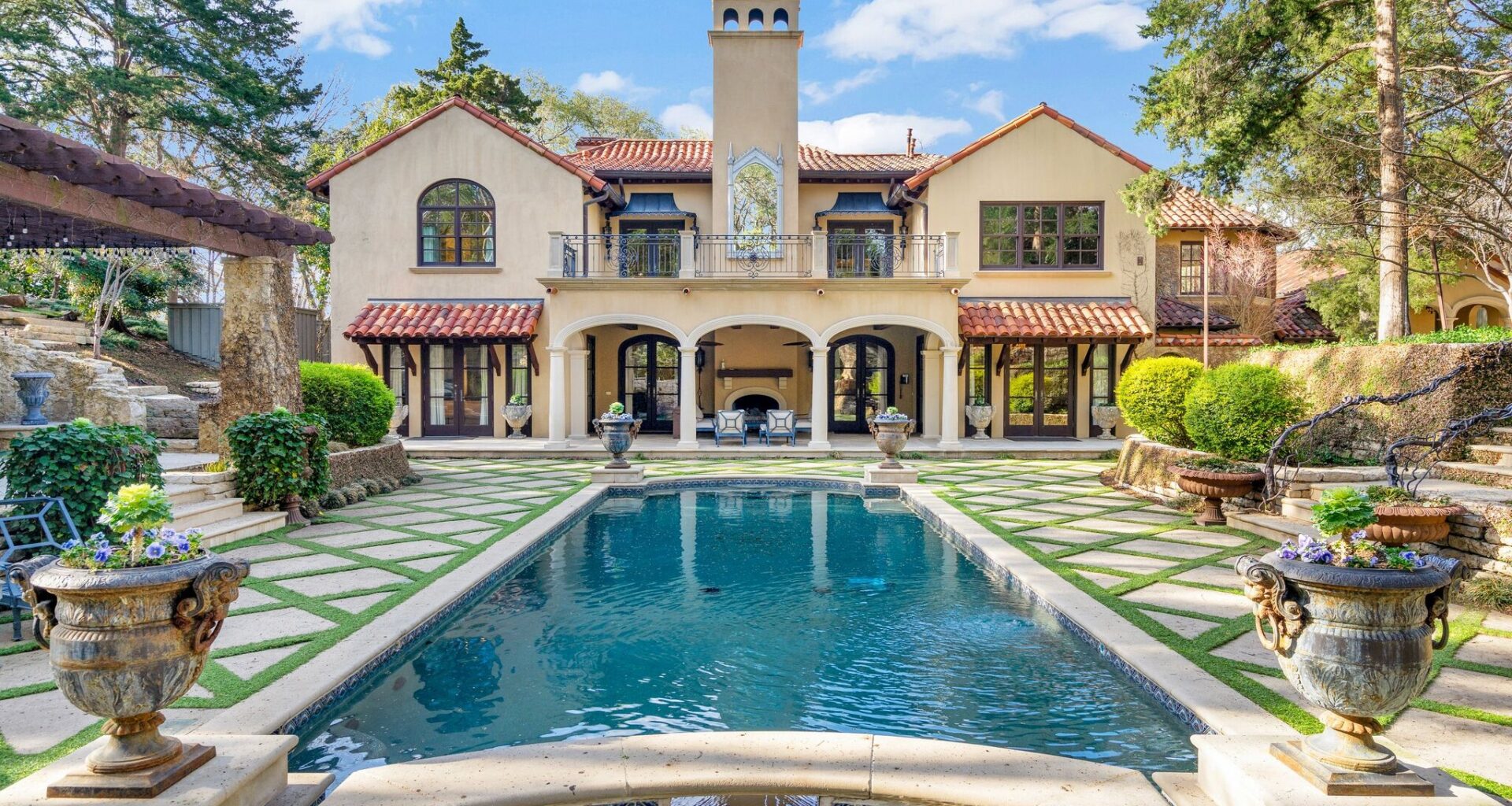 Mediterranean mansion home to Crow family listed for nearly $10M