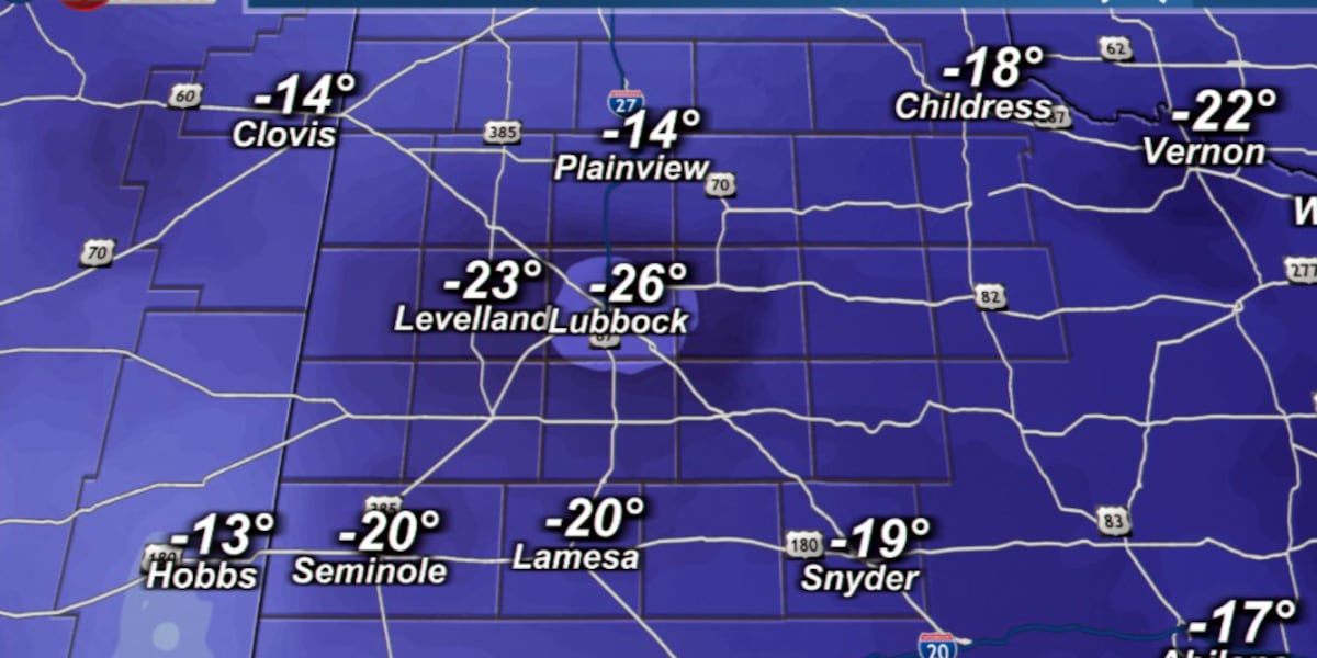 Cold, cloudy start Wednesday and Thursday morning as front moves out of the region