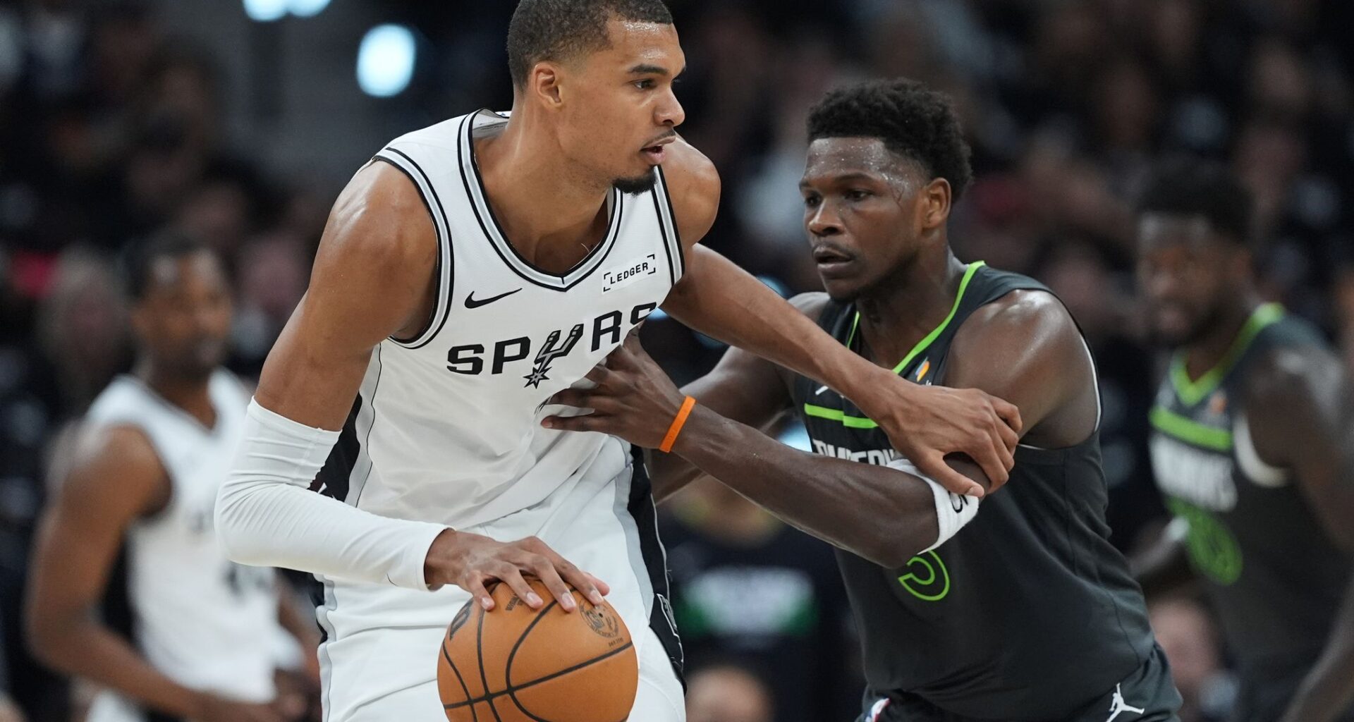 Wembanyama and Spurs rebound to hand Timberwolves largest postseason defeat, 133-95, to even series