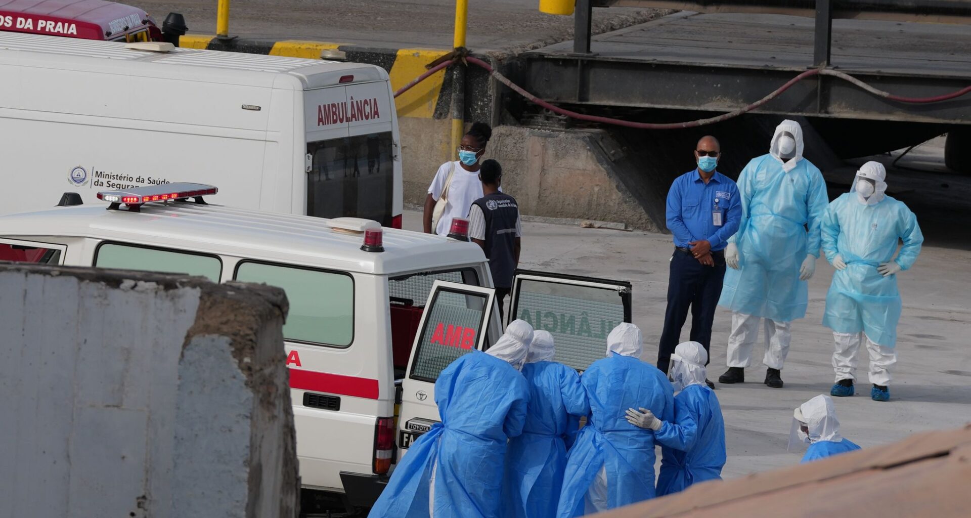 Dozens of passengers left hantavirus-stricken cruise ship after 1st fatality