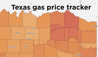 What are the gas prices in Dallas today?