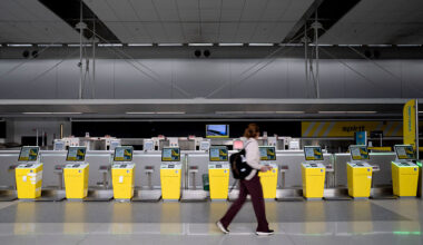 What happens to Spirit Airlines' old gates at Bush Airport?