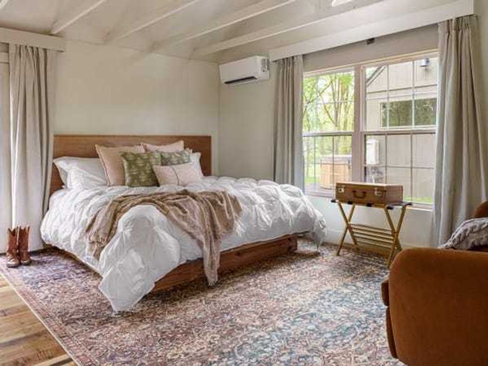 Limestone Fields cabin interior