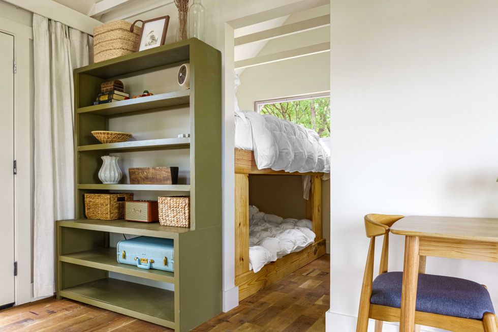 Limestone Fields cabin interior
