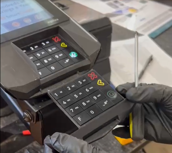 Credit card skimmer found at Hollywood Park gas station