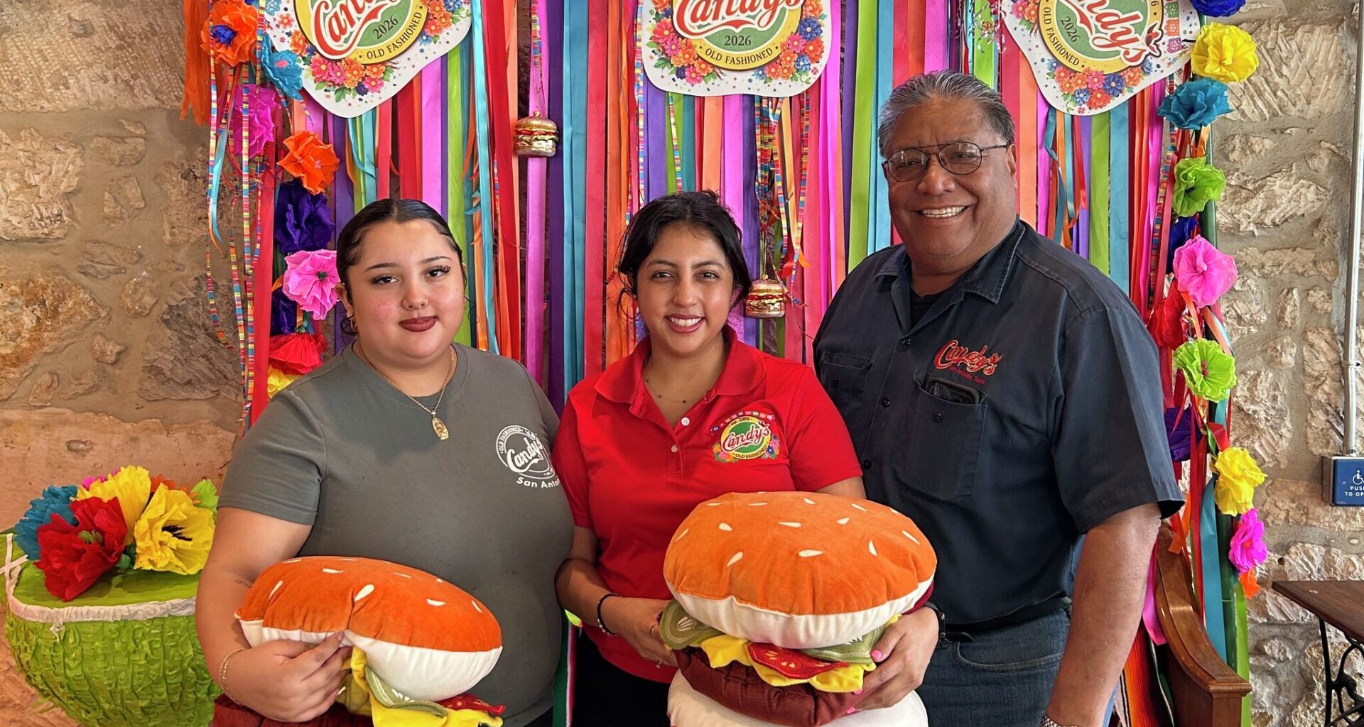 Nevaeh Maria, Melissa "Birdie" Vasquez and Tony Vasquez make up the three generations that have kept Candy's going for two decades.