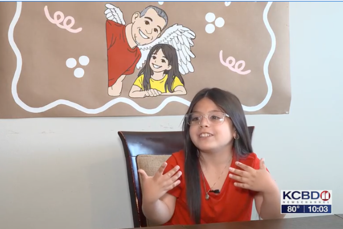 Texas girl, 11, who lost her dad to cancer raises $3,000 with lemonade stand to buy his gravestone: ‘He was there for me’