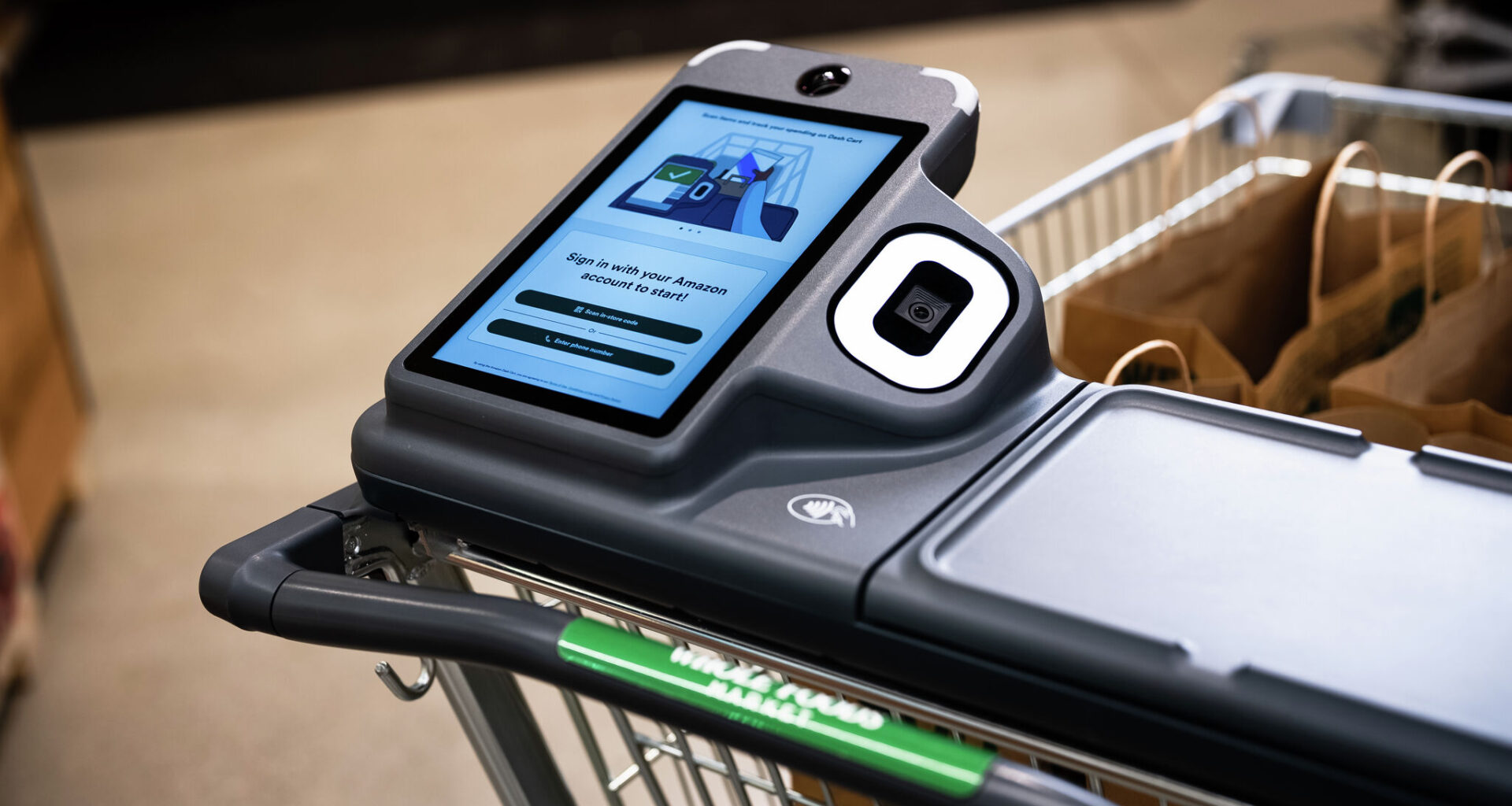 How Amazon Dash Cart works at Whole Foods in Austin