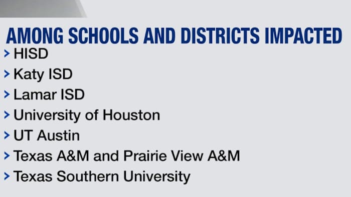 Cyberattack on Canvas impacts Houston ISD, Katy ISD, UH and other Texas schools as finals approach
