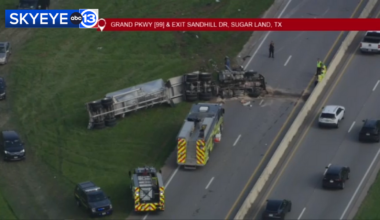 13 Alert Traffic: Northbound lanes at Grand Parkway and Owens Road