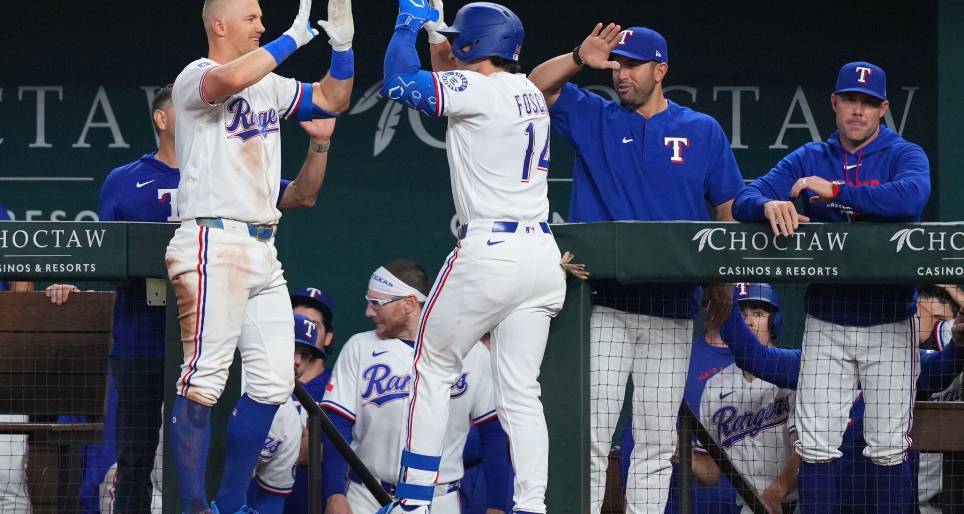 Josh Jung and Justin Foscue homer as Rangers win 6-0 to end Cubs' 10-game winning streak