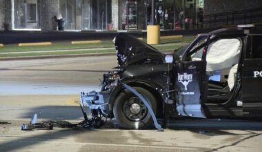 Fort Worth police vehicle involved in crash, one person in critical condition
