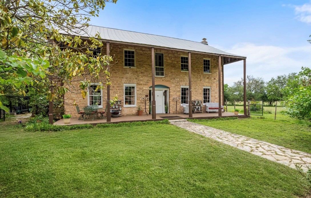 Is this Blanco County inn the oldest home for sale in Texas?