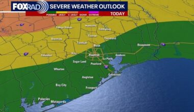 Houston weather: Overnight Storm Alert, dry week ahead