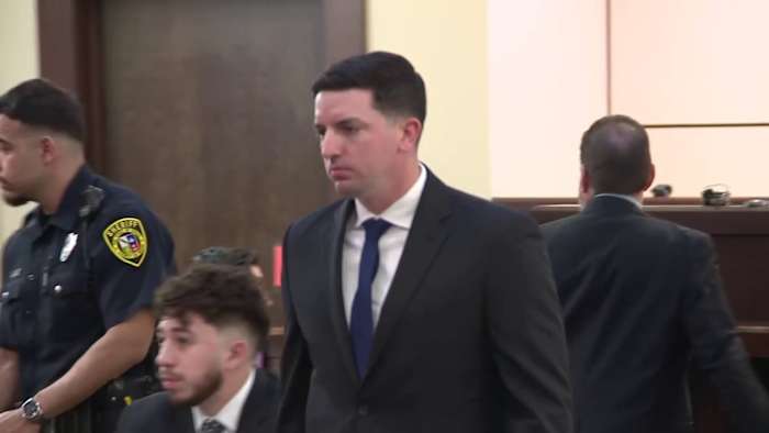 Ex-San Antonio police officer James Brennand makes pre-trial court appearance