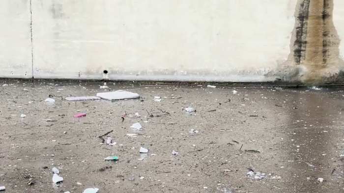 Rain brings debris, trash to San Antonio River