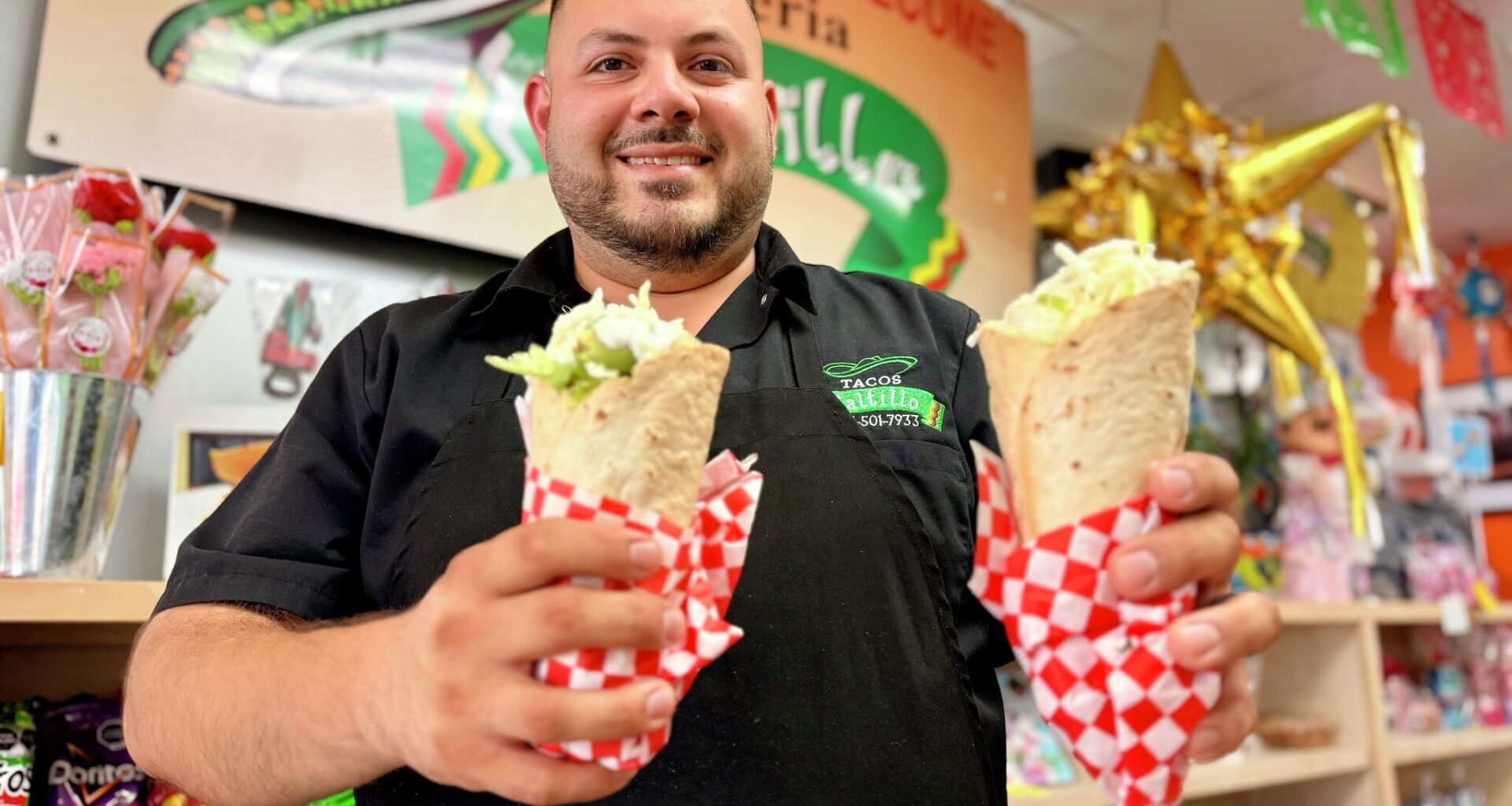 Taqueria Saltillo's Taco Cone in Arlington is Instagram worthy