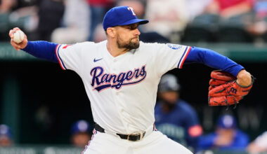 Rangers waiting for an update on Nathan Eovaldi after scratch