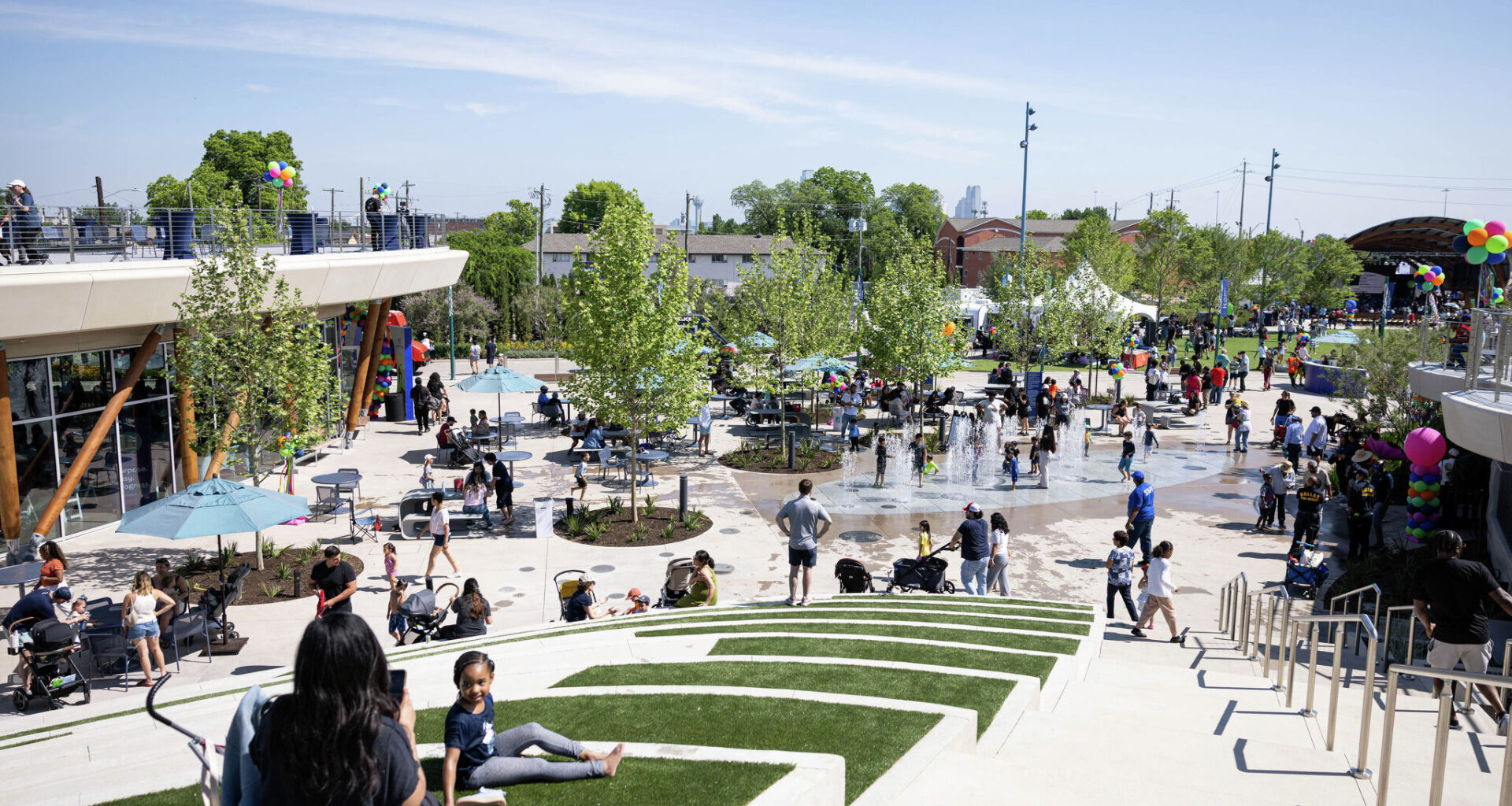 Halperin Park, once a vision, is reconnecting Dallas’ neighborhoods