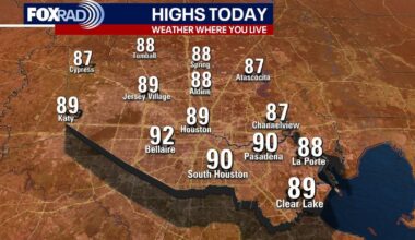 Houston weather: Dry air, warm Wednesday; hurricane season approaching