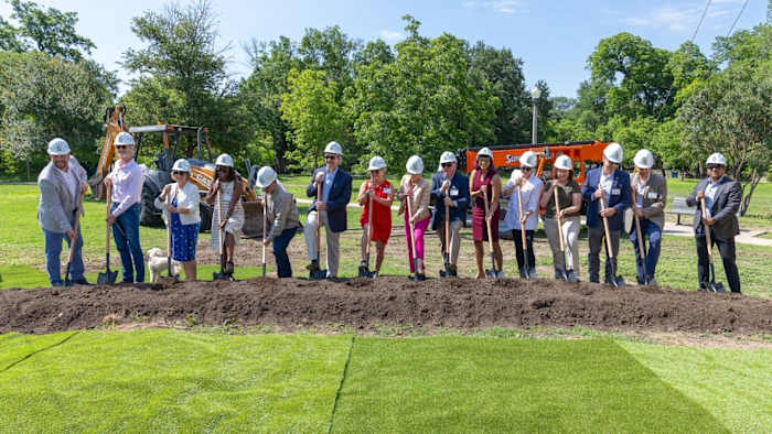 Brackenridge Park Conservancy breaks ground on $12 million playscape area