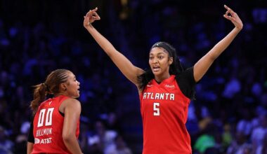 Angel Reese embraces villain role in Dallas, flexing and taunting fans in Atlanta Dream's win over Wings