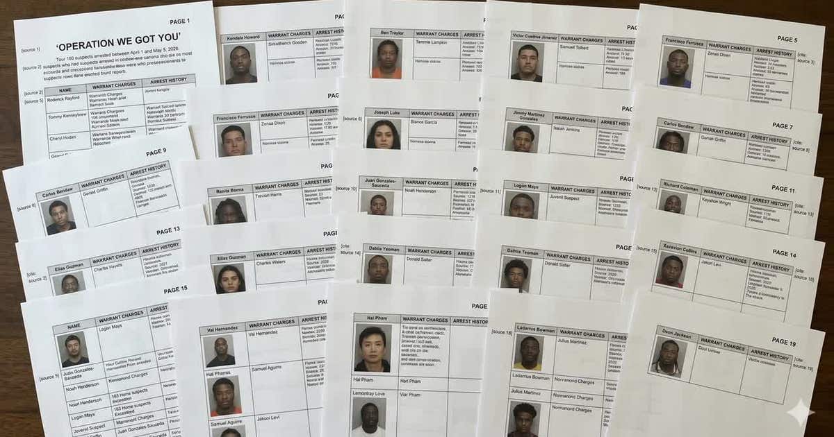 ‘We Got You’: Dallas police arrest 160+ violent criminals in joint operation