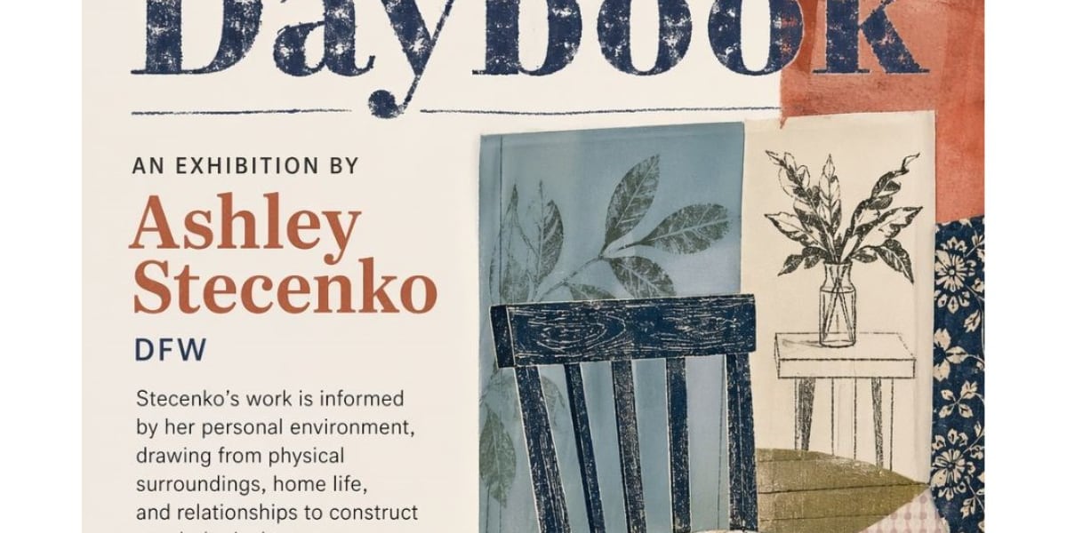 Buddy Holly Center to host gallery talk, closing reception for ‘Daybook’ exhibition