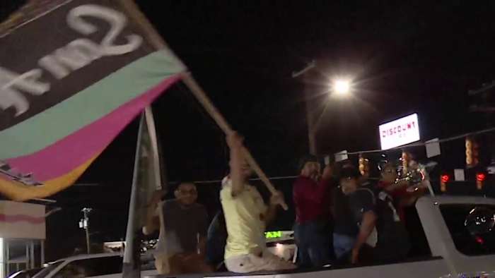 As Spurs keep winning, SW Military celebrations grow bigger and rowdier