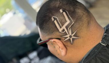 Texas Hill Country barbershop transforms Spurs fandom into art