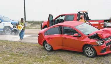 Two-car crash - Port Aransas South Jetty
