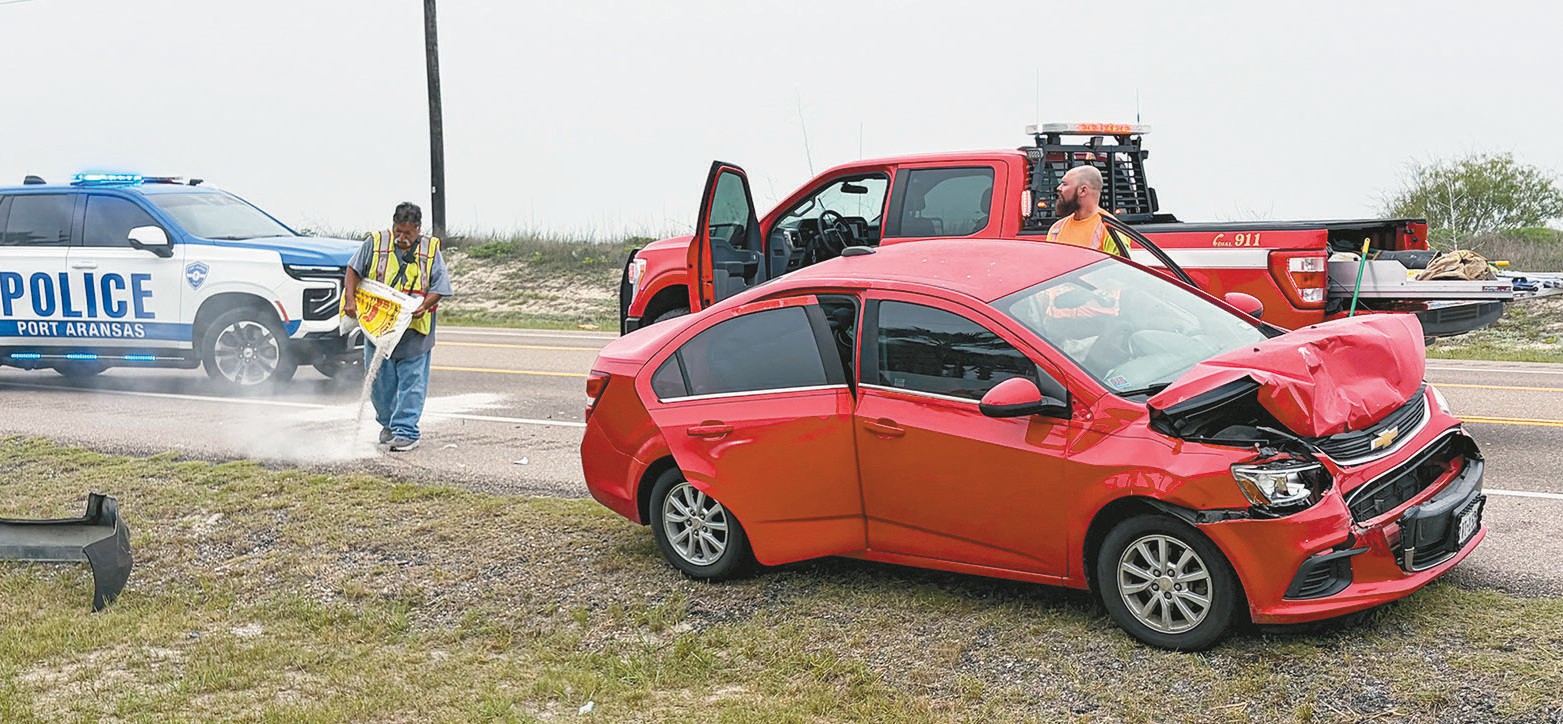 Two-car crash - Port Aransas South Jetty