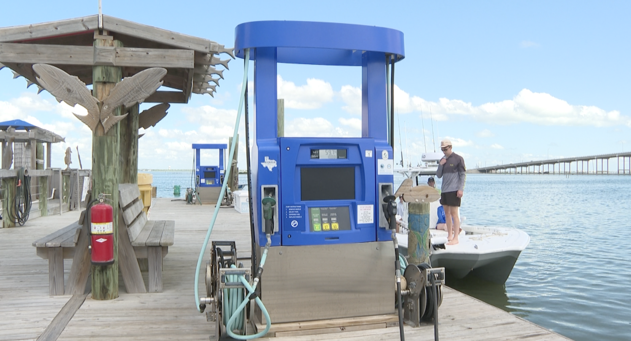 MARKER 37 GAS PUMP