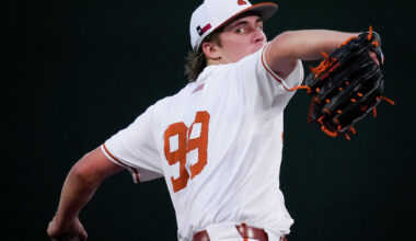 Texas baseball: Dylan Volantis strikes out 11 to beat Missouri