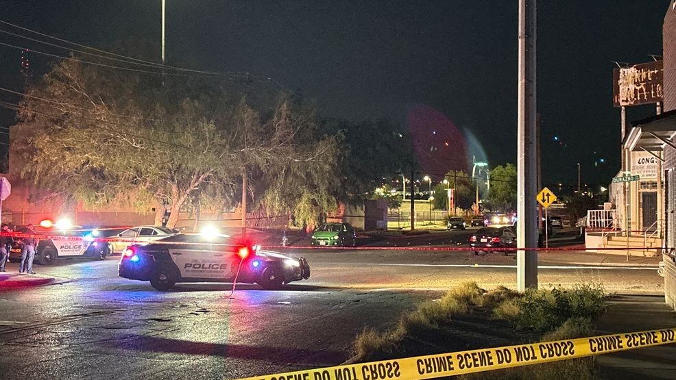 Police responded to a shooting in South Central El Paso that sent a man to the hospital with serious injuries. May 11, 2026. Credit: KFOX14/CBS4