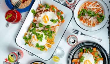 Food and drink offerings from Buen Dia.