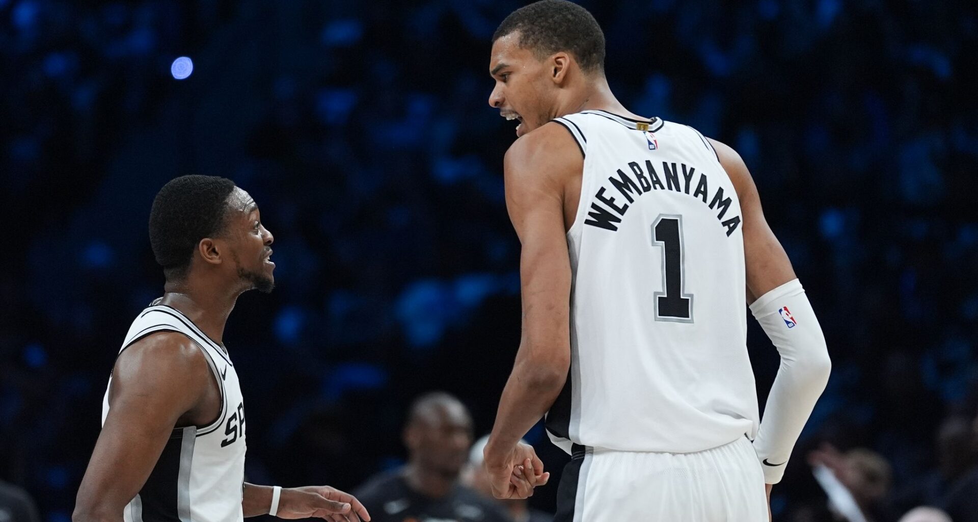 Spurs aren't thinking about being ahead of schedule. They're just focused on the conference finals.
