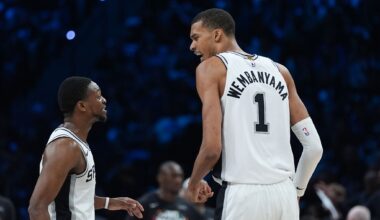 Spurs aren't thinking about being ahead of schedule. They're just focused on the conference finals.