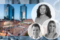 Sasha Bass and Sundance Square with JLL’s Michael Wheat and Isabelle Burnette