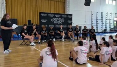 Brandeis alum Rian Forestier hosts free basketball clinic to empower San Antonio girls