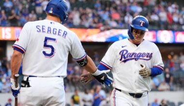 Rangers’ Corey Seager is sidelined again by back spasms with an MRI on the way