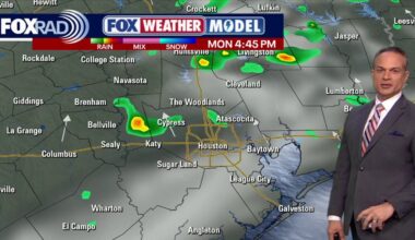 Houston weather: Steamy, humid Monday; rain throughout the week