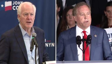 Texas U.S. Senate Runoff: Cornyn and Paxton battle for Republican nomination as early voting begins