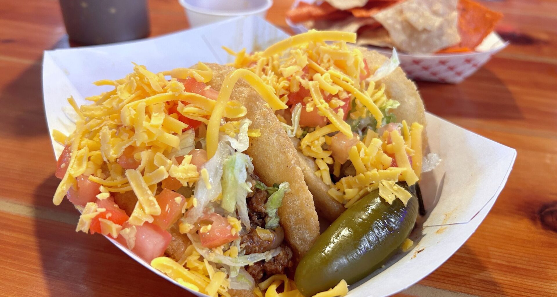 Puffy tacos from Ray's Drive Inn have been a staple in San Antonio since 1956.