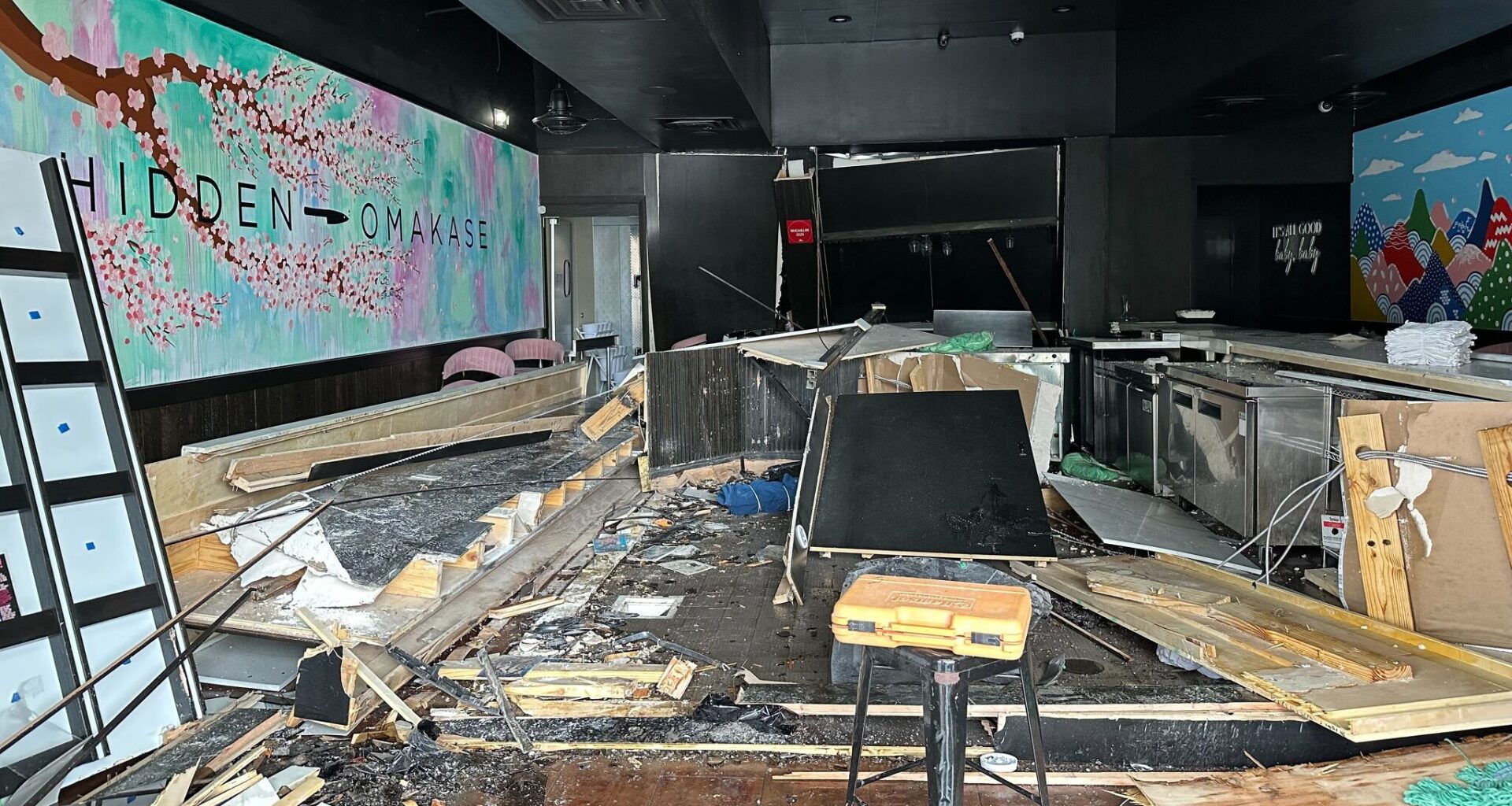 Car smashes into Michelin-rated Houston restaurant