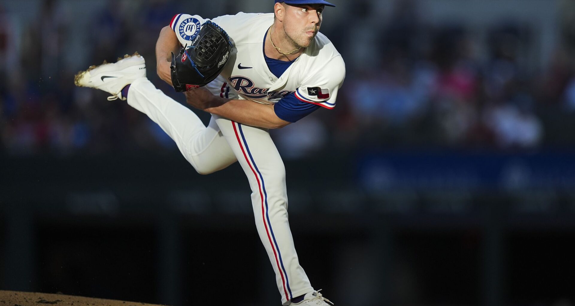 Rangers LHP MacKenzie Gore exits game early vs. Rockies